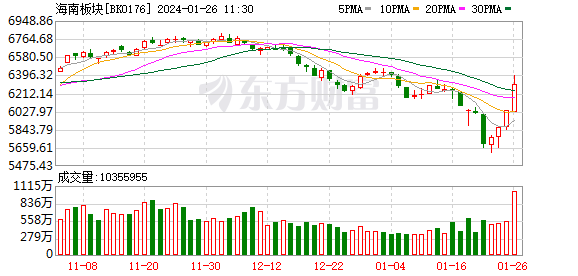 自贸区板块火了！上海、海南自贸比翼双飞